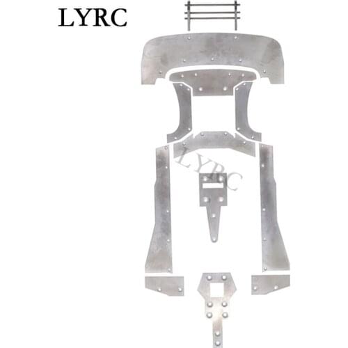 LY Rc Metal Chassis Armor Protection Skid Plate Front Bumper for ARRMA 1/7 Felony Infraction Limitless RC Car Upgrade Parts
