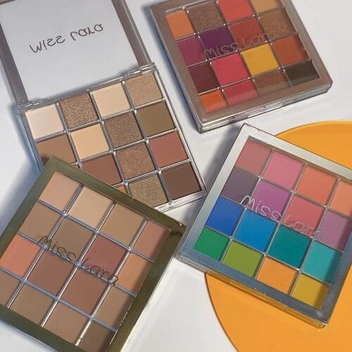 Miss Lara Arrival Charming Eyeshadow 16 Color Palette Make up Palette Matte Shimmer Pigmented Eye Shadow Powder Free shipping