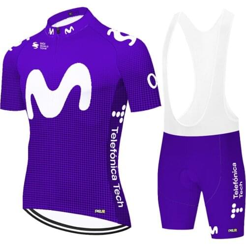 Movistar 2021 Maillot Ciclismo Hombre 자전거 의류 Cycling Jersey Set Completo Ciclismo Ciclismo Masculino Cycling Equipment