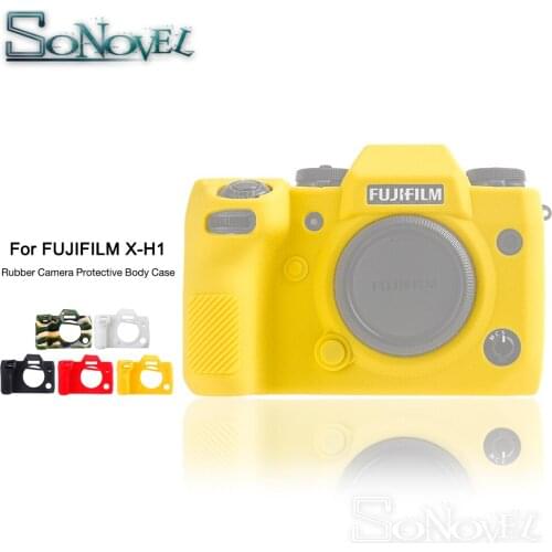 Soft Silicone Rubber Camera Protective Body Case Skin For FUJIFILM fuji X-H1 XH1 Camera Bag protector Cover