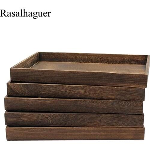 Top New Wooden Jewelry Tray Jewellery Organizer Bangle Earrings Bracelets Choker Necklaces Pendants Storage Box Vintage Plate