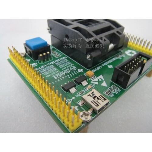Original TI IC Test Seat TMS320C2801 Burning Programm TMS320F28016 Socket Adapte