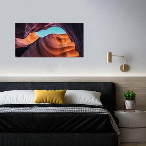 Panoramic Nature Landscape Picture Canvas Print Mountain Forest Seascape Painting for Hallway Gym Office Wall Decor Dropshipping