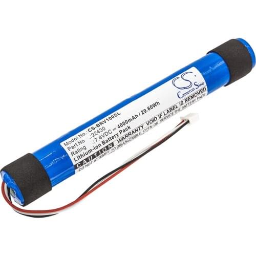 Cameron Sino Speaker Replacement Li-ion Battery 4000mAh For 22430 JBL BRV-Blade, BRVBLDBB Free Tools