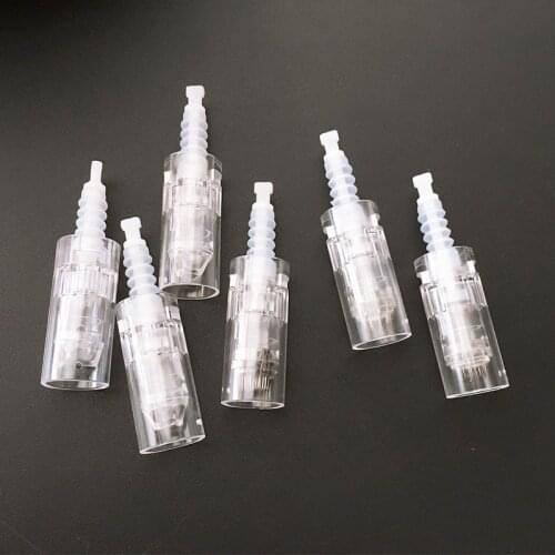 20Pcs Electric derma Pen a6 Needles Bayonet 9 /12/ 36 pins/Nano Cartridge For Auto microneedling micro needle Tips MTS Meso