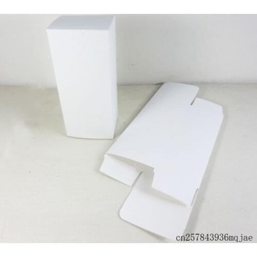 300 Pcs Sunglass Packaging Boxes White Paper Cardboard Boxes Essential Oil Bottle Boxes 7.5*6*17cm