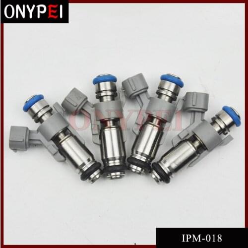 4pcs/lot Fuel Injector IPM-018 IPM018 For Peugeot 206 207 307 Citroen C3 C4 1.4 Chery QQ0.8