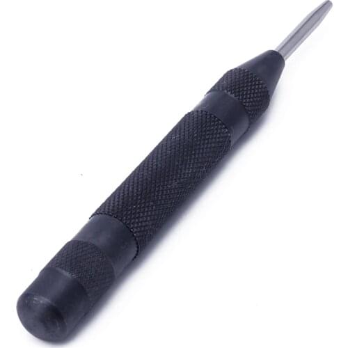 5" Automatic Centre Punch Heavy Duty Spring Loaded Metal Wood Press Dent Marker