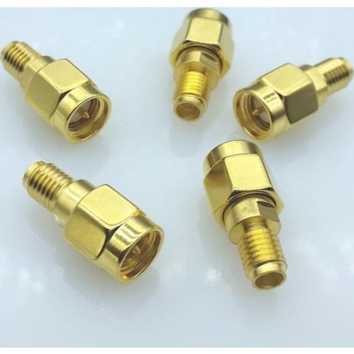 5pcs/lot sma to ssma converter adapter sma male to ssma female RF Coaxial Adapter Connector