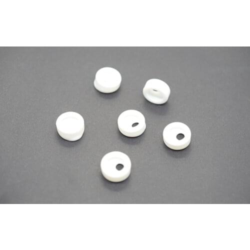 6 Pcs Replacement Silicone Ear Tips Buds Earbuds Eartips for Jabra Easygo EsayCall Wireless Bluetooth Headphone Earphone (White)