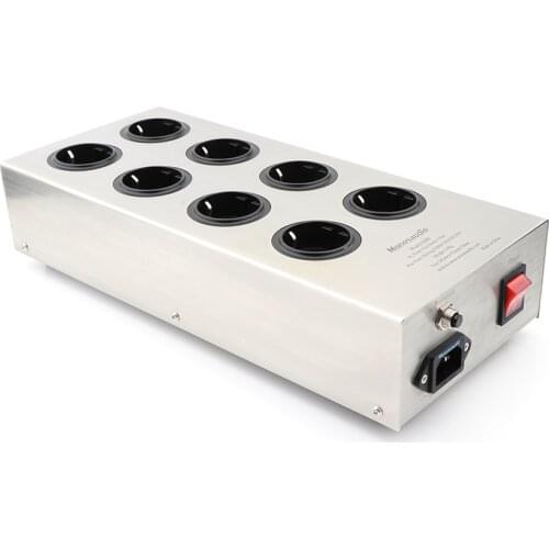 8-bit audio power filter European HIFI amplifier power supply purification filter socket EU US UK AU power socket