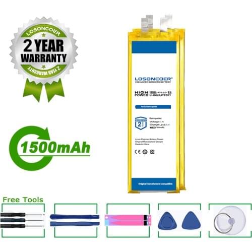 LOSONCOER Battery 1500mAh Lipo Spare Part For DJI Osmo Pocket Handheld Gimbal Stabilizer Mini Camera Camera Battery