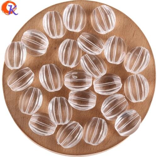 Cordial Design 11x17mm 290Pcs Acrylic Beads/Jewelry Accessories/Clear Bead/Carambola Shape/DIY Making/Hand Made/Earring Findings
