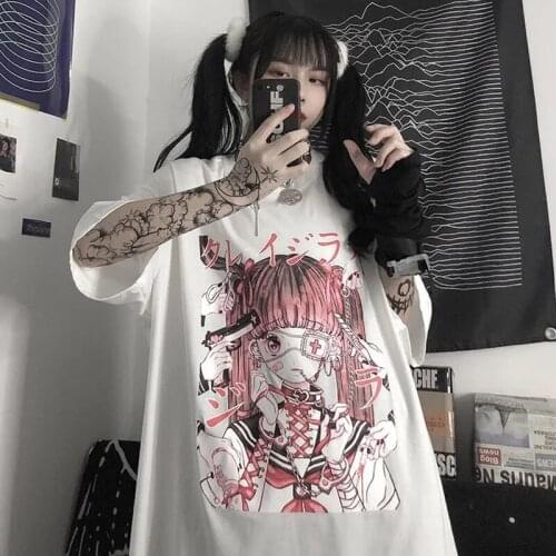 APRIL MODA Women's Loose T-Shirts