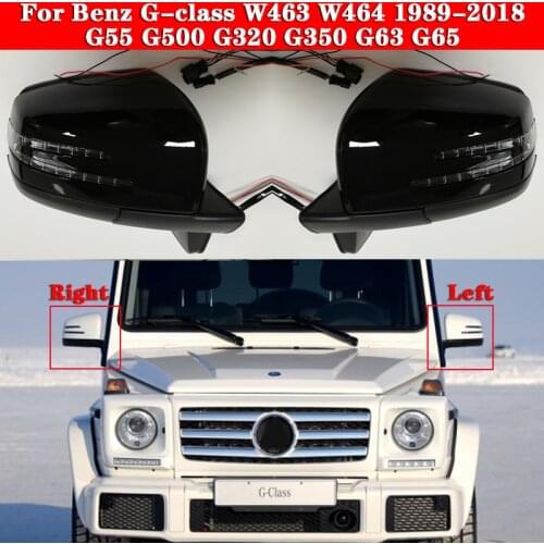 Car Outside Rearview Mirror For Mercedes-Benz G-class W463 W464 G55 G500 G320 G350 G63 G65 1989-2018 Auto Rear View Side Mirror