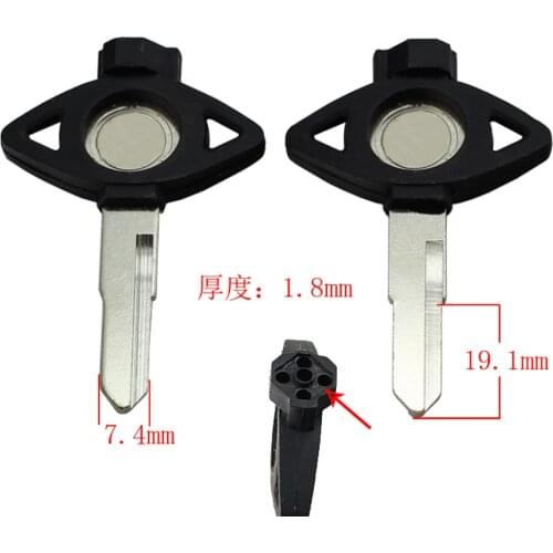 C543 PYH28MG left single channel with magnetic blank key for yamaha