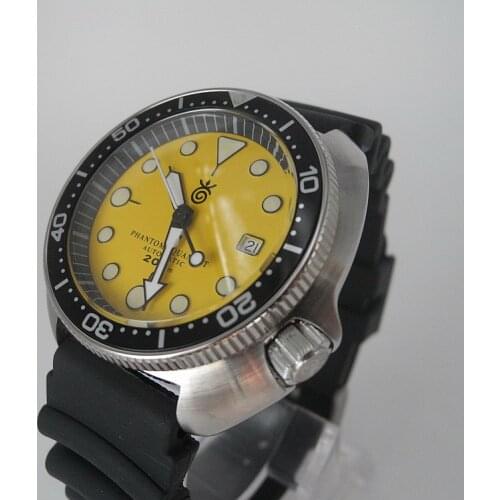 Diver Watch 200M Retro Water Ghost Classic Abalone Diving Watch St2130 Automatic Mechanical Movement Watch for Men Skx007mod