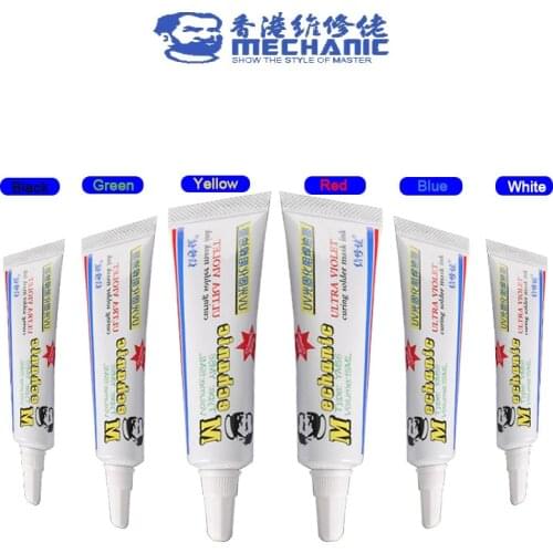 MECHANIC YM56 UV Light Curing Solder Mask For Diy Jewelry Drill Diamond Phones Screen Repair