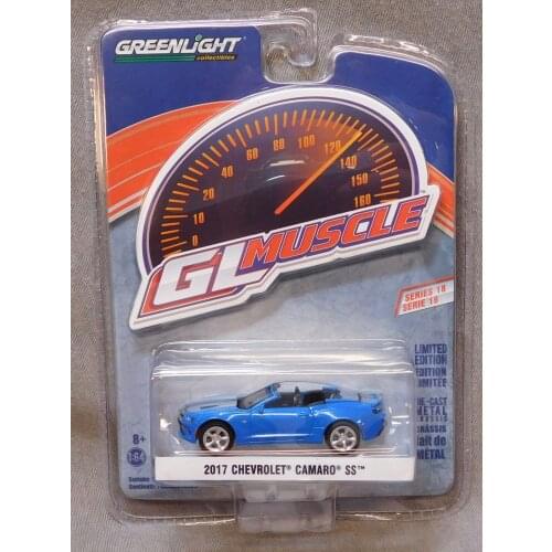 GreenLight 1:64 2017 Chevrolet Camaro SS Alloy model car Metal toys for childen kids diecast gift
