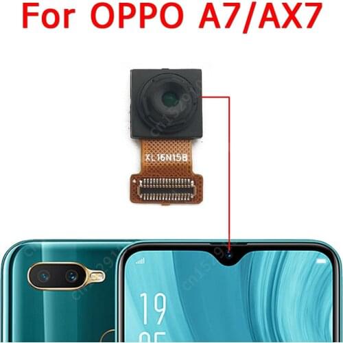 Original Front Camera For OPPO A7 AX7 Frontal Selfie Small Camera Module Phone Accessories Replacement Repair Spare Parts