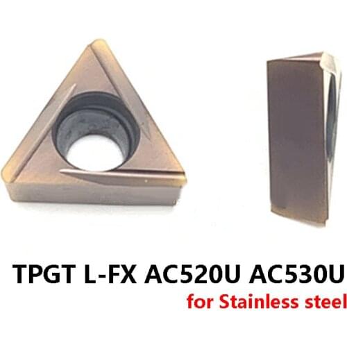 TPGT TPGT110304 TPGT110302 TPGT080204 TPGT080204L-FX TPGT110302L-FX TPGT110304L-FX AC530U AC520U 100% Original Carbide Inserts