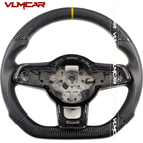 Custom Carbon Fiber Steering Wheel For VW MK7/GTI/GTS/R/Rline/GTD