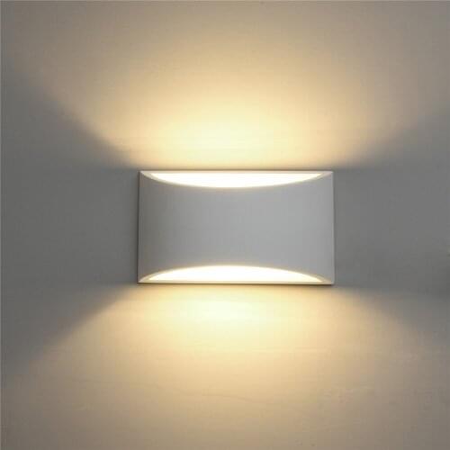 Creative plaster wall lamp 5W LED lighting bedroom living room corridor porch AC110V 220V wall-mounted wall lamp home decoration