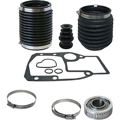 Transom Bellows Kit U-Joint Shift Gimbal Bearing 18-2771 for Omc King Cobra