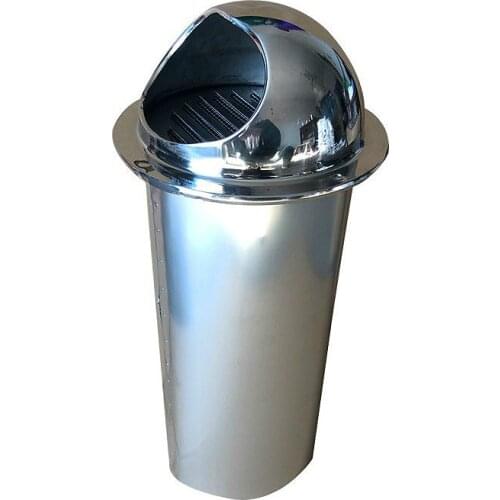 Stainless Steel Through Wall Air Vent Vent Cap Thru-wall Dryer Vent Hood 150/160/180/200 x 370mm Wall Grilles Vent Louvers