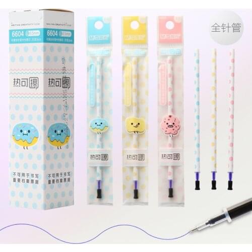 High quality 20PCS/lot 0.5mm Magic Erasable Gel Ink Pen Refill School Office Supply