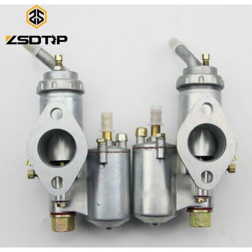 ZSDTRP Twin Cyclinder KC750 Motorcycle Engine Carburetor PZ28 Carburator Case for BMW R50 R60 R12 KC750 R1 R71 M72 MW 750