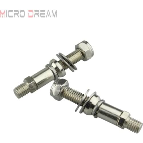 1 Pair Motorcycle Rearview Mirrors Adapter 10mm Mount Bolt Universal Side Mirror Bolts For Harley Dyna Sportster Classic Custom