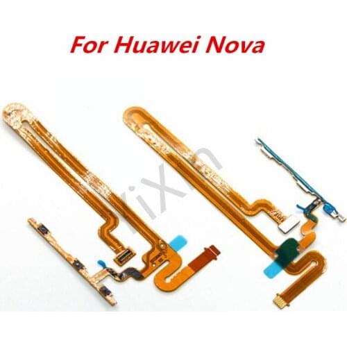 1pcs Power On Off Volume Up Down Button Switch Flex Cable Ribbon Replacement Parts for Huawei Nova