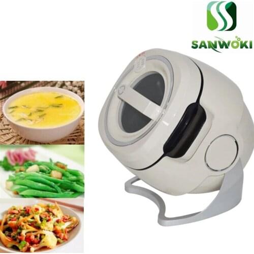 6L Automatic Stir Fryer roller cooking pot robot cooker frying machine Intelligent frying machine cooking machine Rice cooker