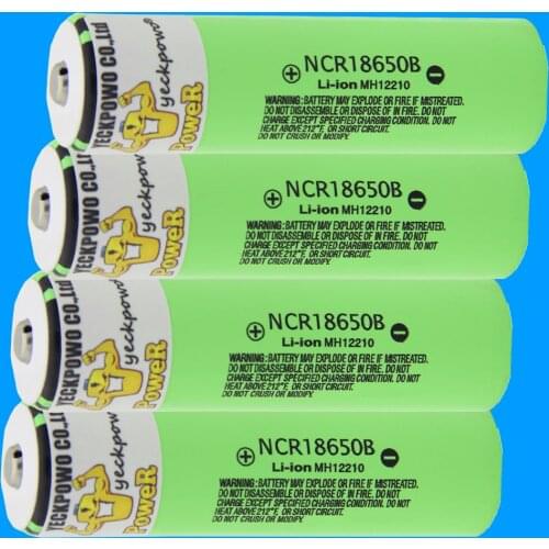 Russian Warehouse 18650 battery ncr18650b batteries li-ion ion akkumulator 3400mah 3.7v rechargeable 18650 battery charger