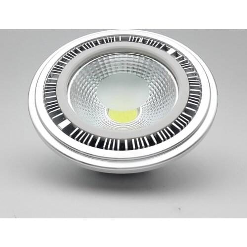 Free Shipping Dimmable COB 15W Lamp Lighting LED Spot Light AR111 GU10 QR111 Replace 120W Halogen Lamp Spotlights AC110V AC220V