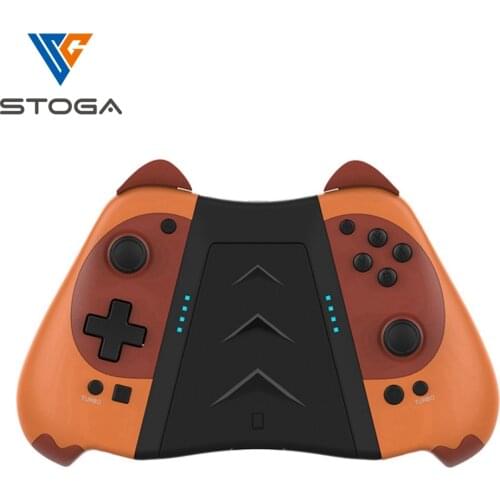 Stoga Wireless Bluetooth Gamepad Kawaii Cat Ears Games Controller Console For Nintendo Switch Animal Crossing Mario Pokemon Lite