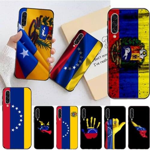 Venezuela Flag Coat Of Arms Phone Cases For Samsung galaxy S 9 10 20 A 10 21 30 31 40 50 51 71 s note 20 j 4 2018 plus