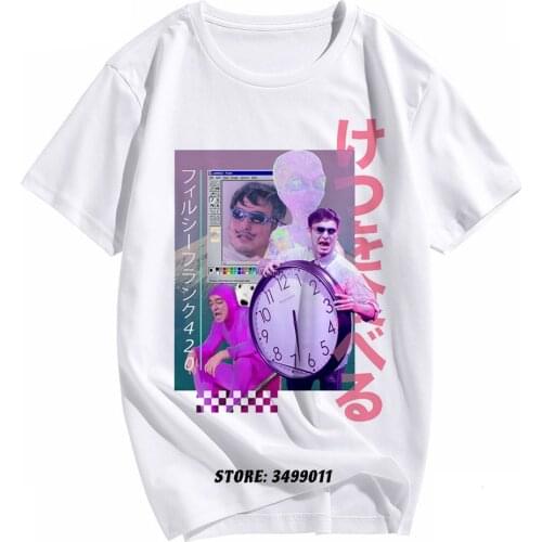 Art Vaporwave T Shirt Synthwave Harajuk Japanese Aesthetic Mens Tops T Shirt Oversized Camisas Hombre Cotton Clothes