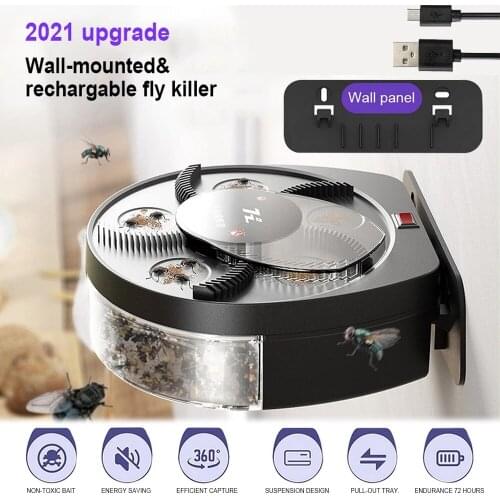 Mosquito And Flies Killer Trap Usb Fly Trap Electric Pest Catcher Fly Killer Device Insect Pest Reject Anti-harmful Products