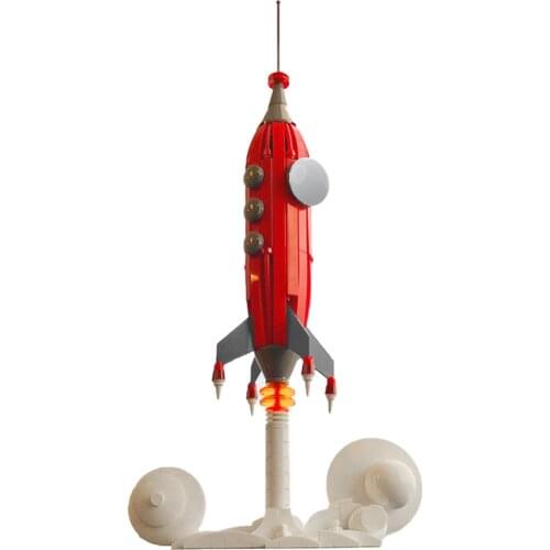 MINI Favorites Space Rocket Shuttle Launch Building Blocks Bricks Sets Model Toys Childrens Education MOC Toys Gifts 330PCS