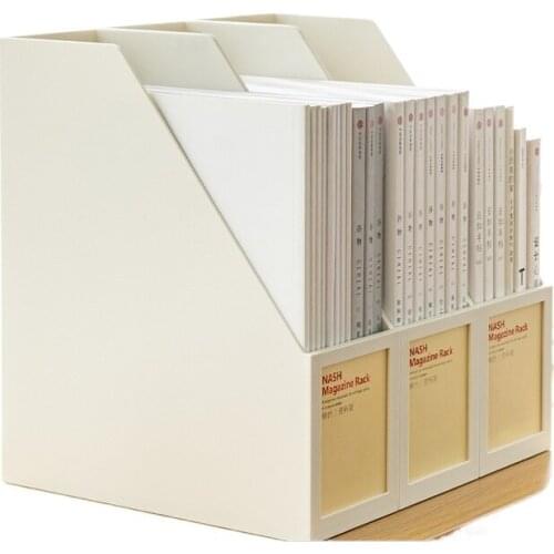 Multi Function Desktop File Rack Organizer Student Box Office Supplies Book Classroom Purpose File Storage Practical Durable