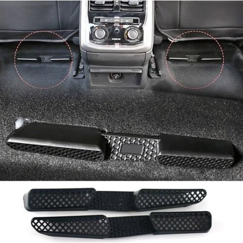 For Volkswagen Jetta Vento GLI MK5 2006-2011 Car Seat Floor Heater Air Conditioner Duct Vent Cover Outlet Grille Protective