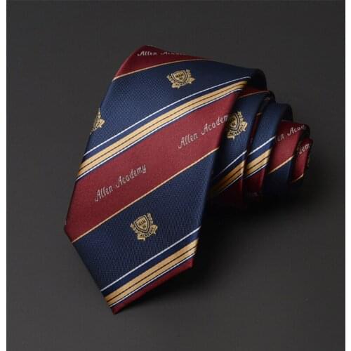 Fashion Women & Men Neck Tie for Christmas High Quality Boys Girls Ties 7CM Wide Striped Necktie For Gifts Business Work Tie