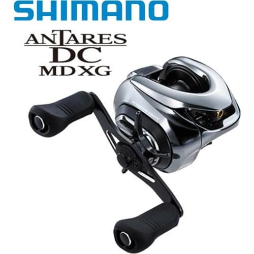Original 2018 SHIMANO ANTARES DC MD XG Low Profile Baitcasting Fishing Reel Max Drag 6.0kg Gear Ratio 7.8:1 10+1BB