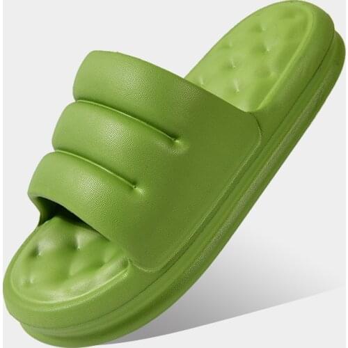 Slippers Women Men Indoor Bathroom Non-Slip Sandals Platform Soft Comfortable Couple Slides Flip Flops Female Summer Casual Shoe