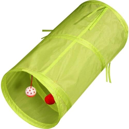 Pet Tunnel Cat Play Tunnel Foldable Cat Tunnel Kitten Toy Bulk Toys Rabbit Tunnel Cat Cave Pet Supplies