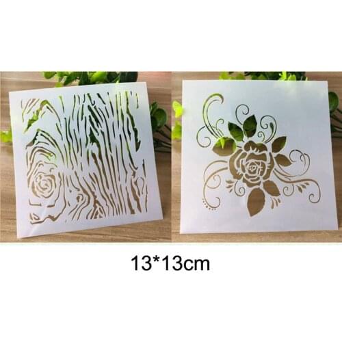 DIY Stencil For Decor Stencil For Wall Painting Scrapbooking Stamping Stencil Bullet Journ Embossing Paper Card Flower Template