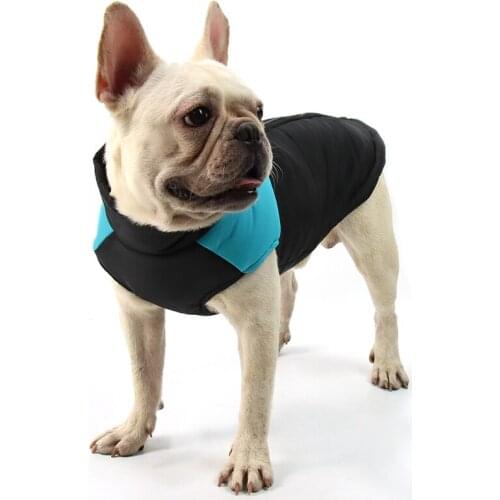 Dog Clothes for Small Dogs Winter Warm Waterproof Pet Puppy Coat Large Dog Clothes Pug Vest For French Bulldog Chihuahua Jacket
