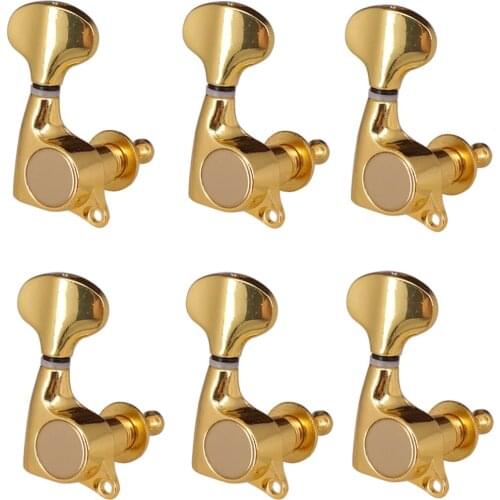 Golden Guitar Sealed Tuners Machine Heads Tuning Peg Sealed 6R Guitar Parts